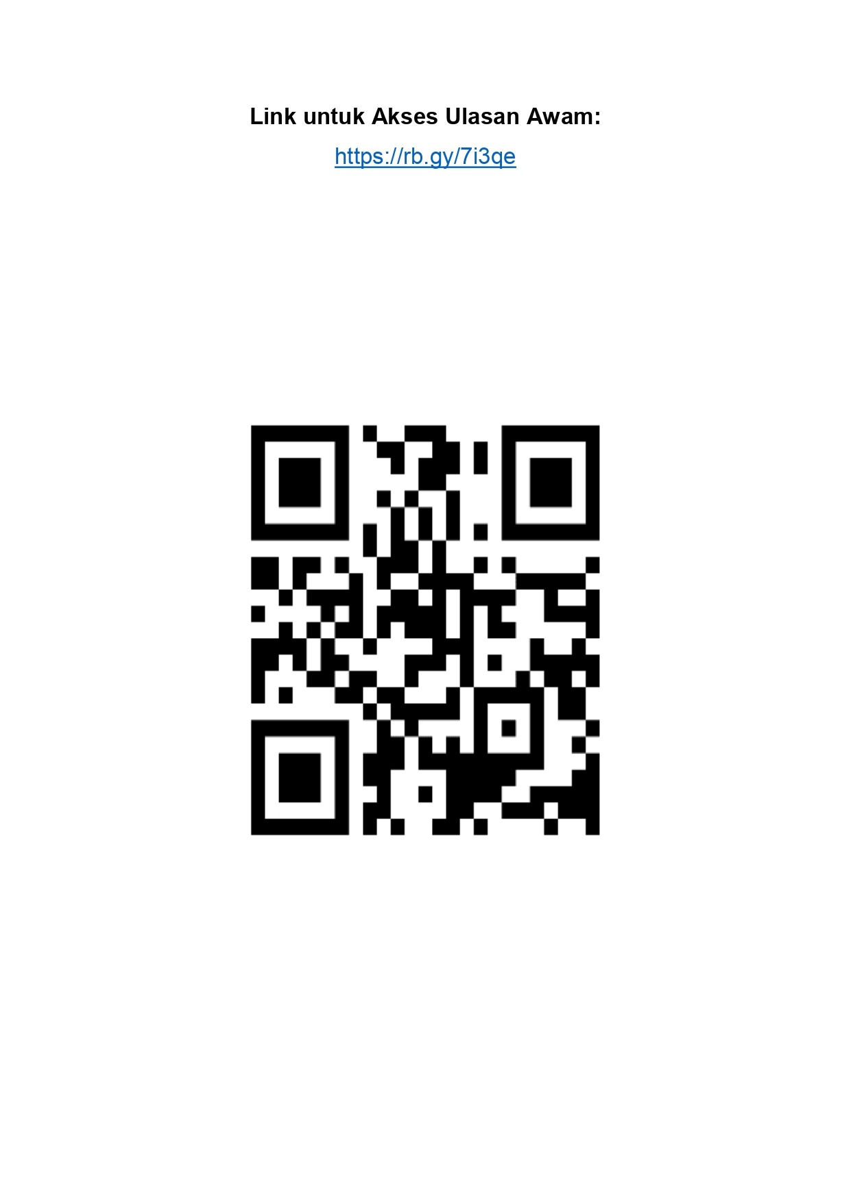 Link & QR Code for EIA Report and Google Feedback Form Link & QR Code for EIA Report and Google Feedback Form
